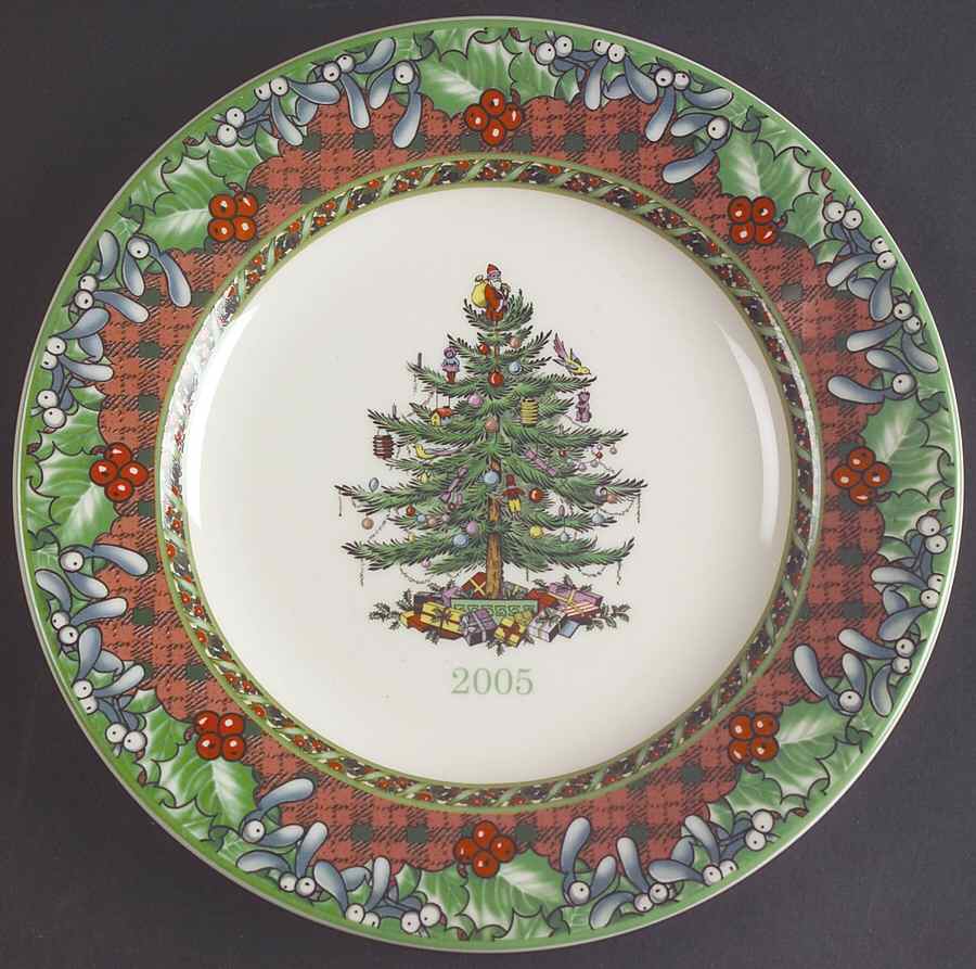 Christmas Tree 2005 Collector Plate by Spode-1