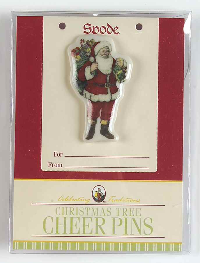 Christmas Tree Cheer Pin-Aka Gift Ornament by Spode-1