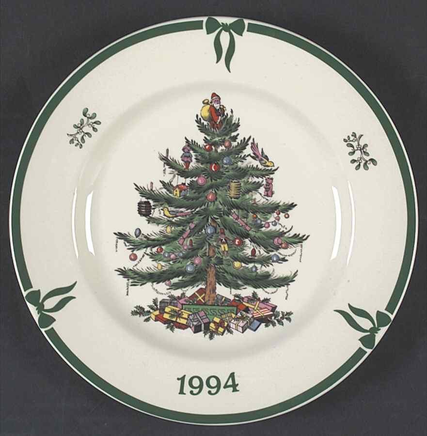 Christmas Tree 1994 Collector Plate by Spode-1