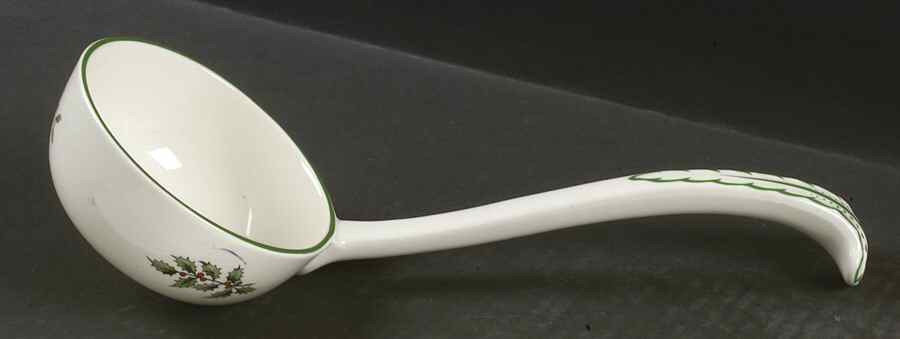 Christmas Tree Punch Ladle, Solid Piece by Spode-1