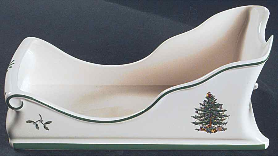 Christmas Tree Small Sleigh by Spode-1