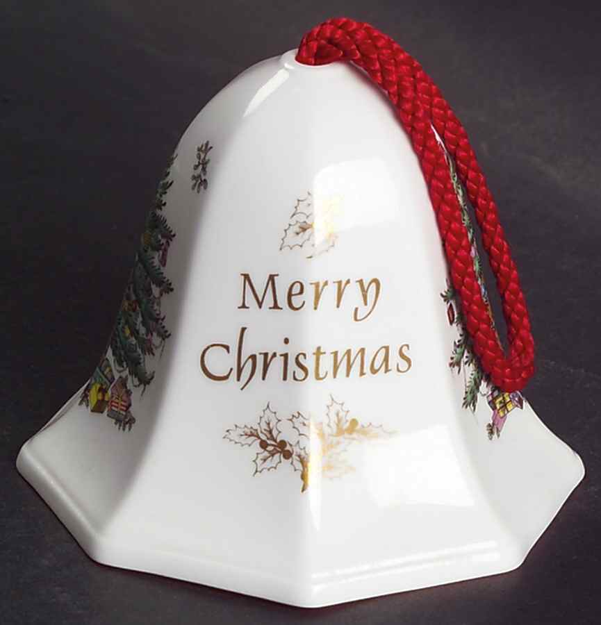 Christmas Tree Tassel Bells Second In The Series - Petal - Boxed by Spode-1