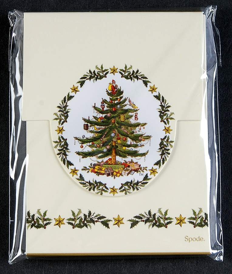 Christmas Tree Small Notepad/Booklet by Spode-1