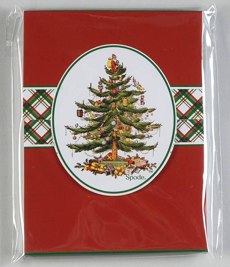 Christmas Tree Small Notepad/Booklet by Spode-1