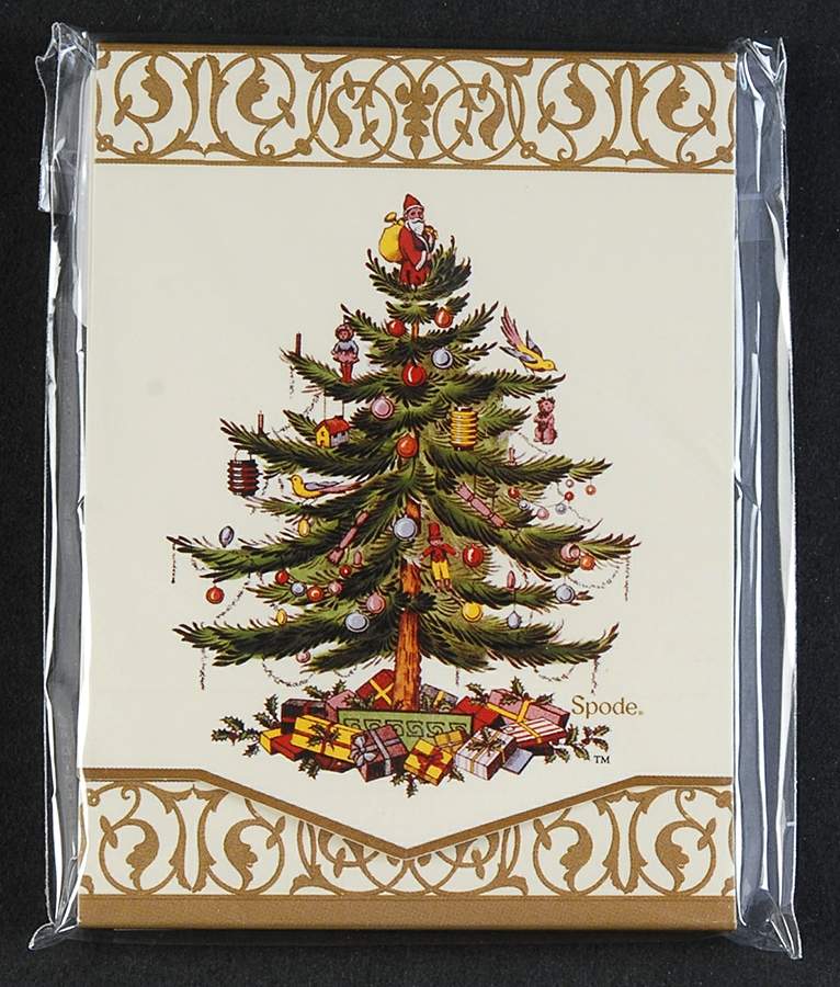 Christmas Tree Small Notepad/Booklet by Spode-1