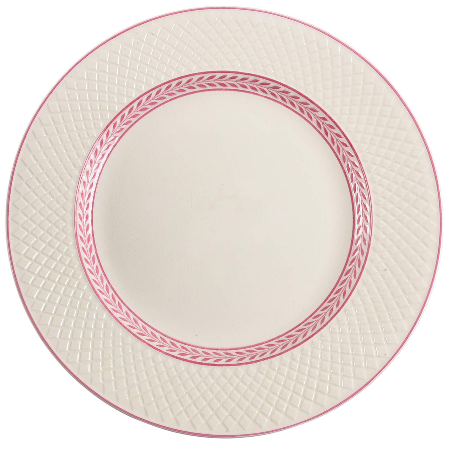 Elaine Pink (1292, 1319, Mansard) 13" Chop Plate (Round Platter) by Spode-1