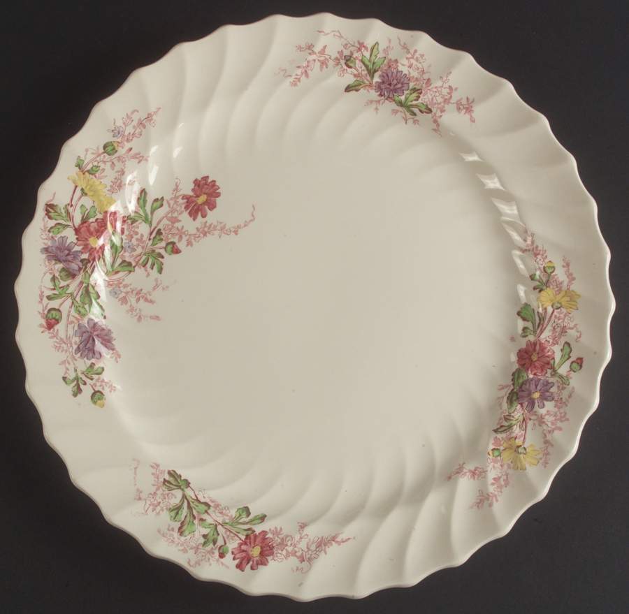 Fairy Dell 13" Chop Plate (Round Platter) by Spode-1