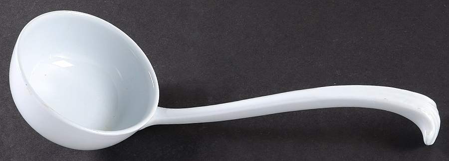 Fitzhugh Blue Tureen Ladle by Spode-1