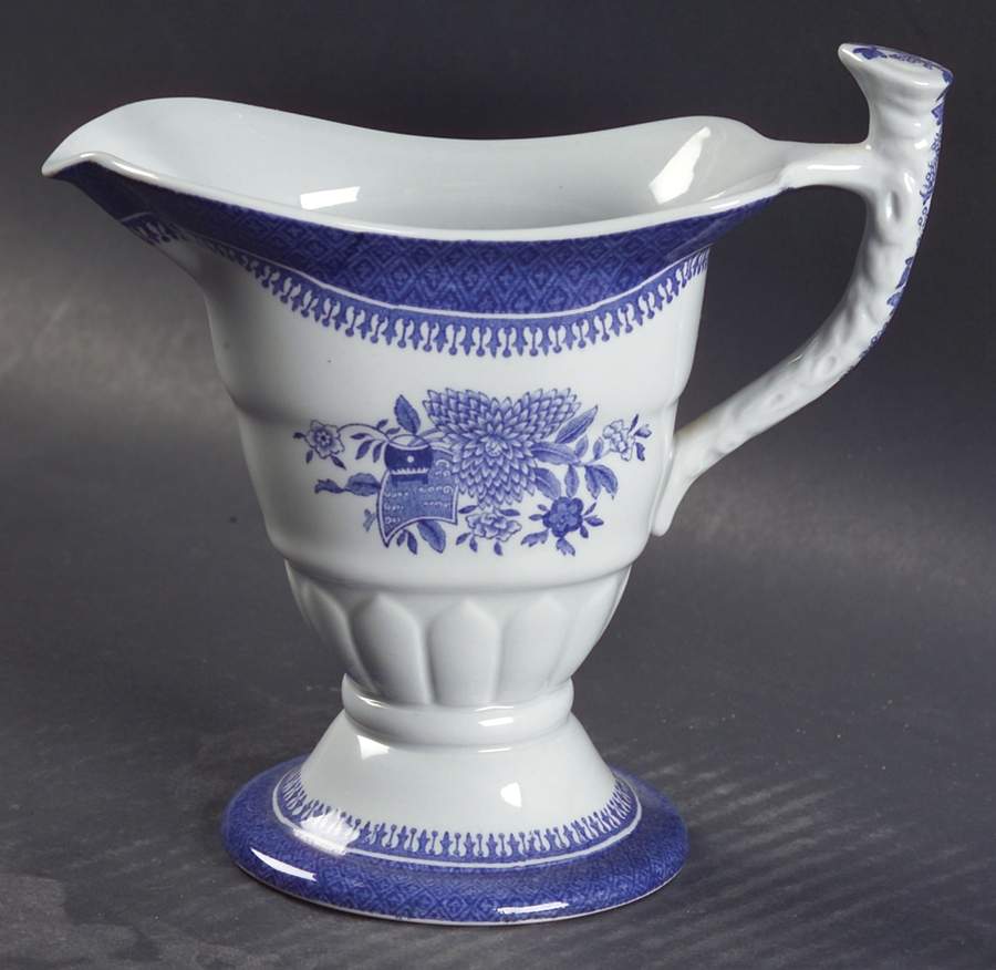 Fitzhugh Blue Creamer by Spode-1