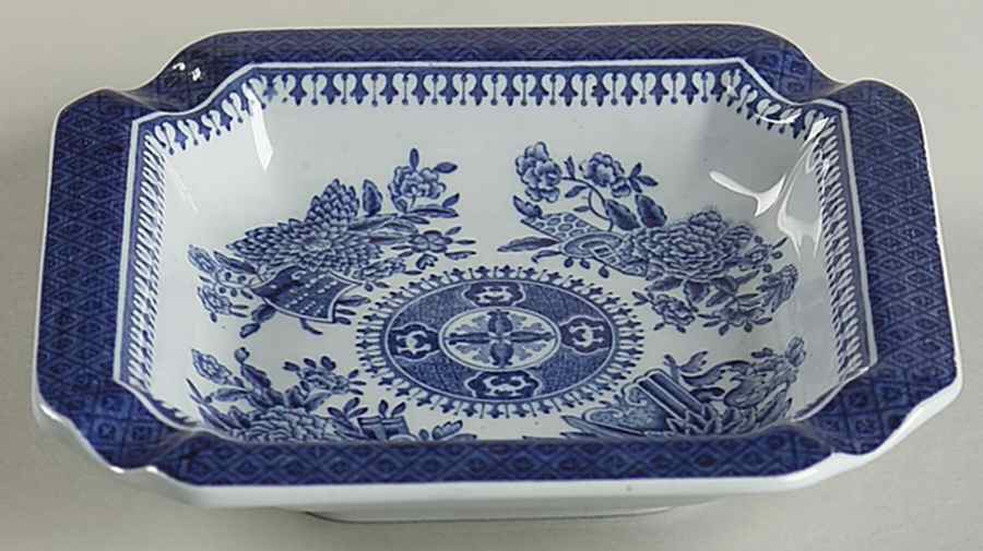 Fitzhugh Blue Small Ashtray by Spode-1