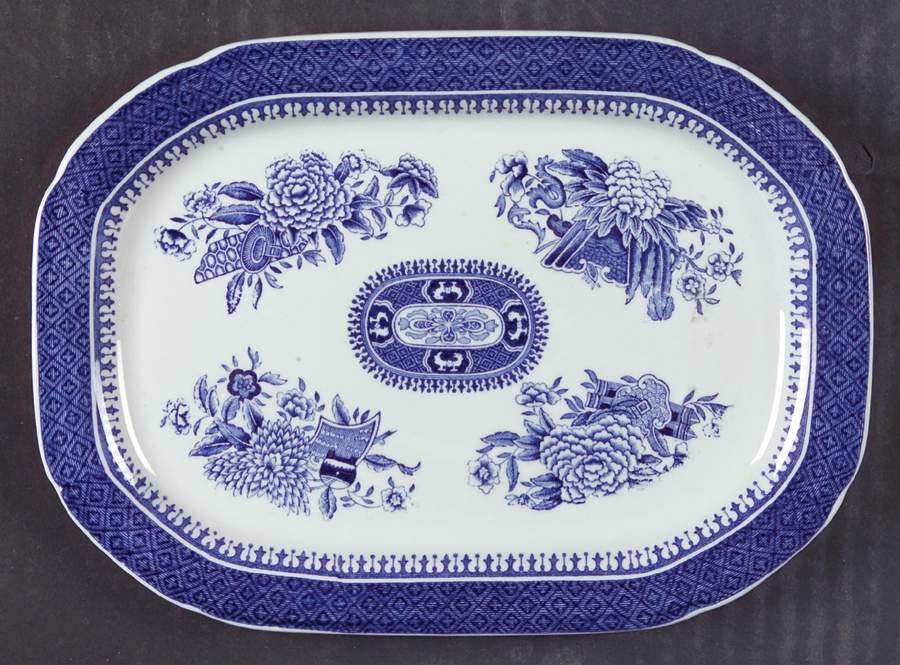 Fitzhugh Blue Relish/Gravy Underplate by Spode-1