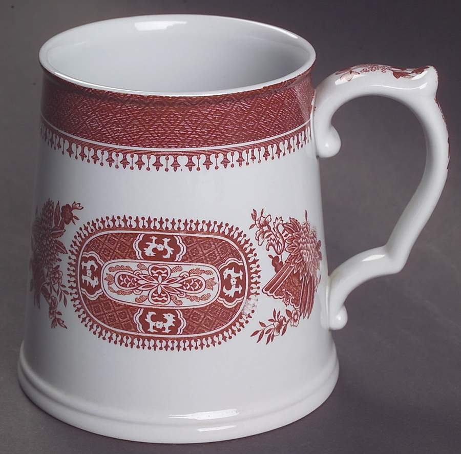 Fitzhugh Red Tankard by Spode-1