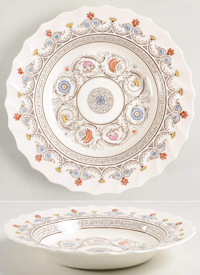 Florence Rim Soup Bowl by Spode-1