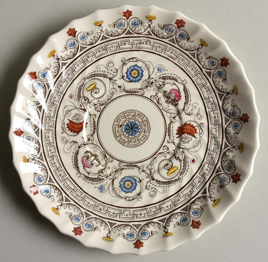 Florence Saucer for Flat Cream Soup Bowl by Spode-1