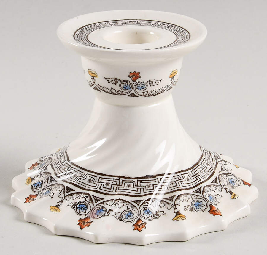 Florence 3" Candlestick by Spode-1
