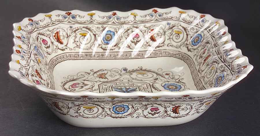 Florence 8" Square Vegetable Bowl by Spode-1
