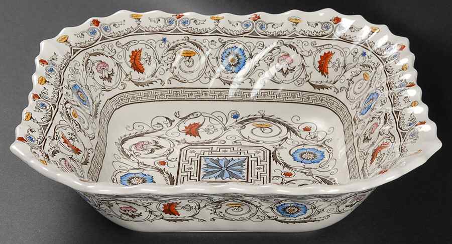 Florence 9" Square Vegetable Bowl by Spode-1