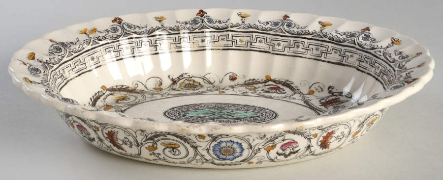 Florence 9" Oval Vegetable Bowl by Spode-1