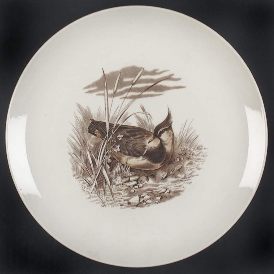 Game Birds Brown (No Border Design) Dinner Plate by Spode-1