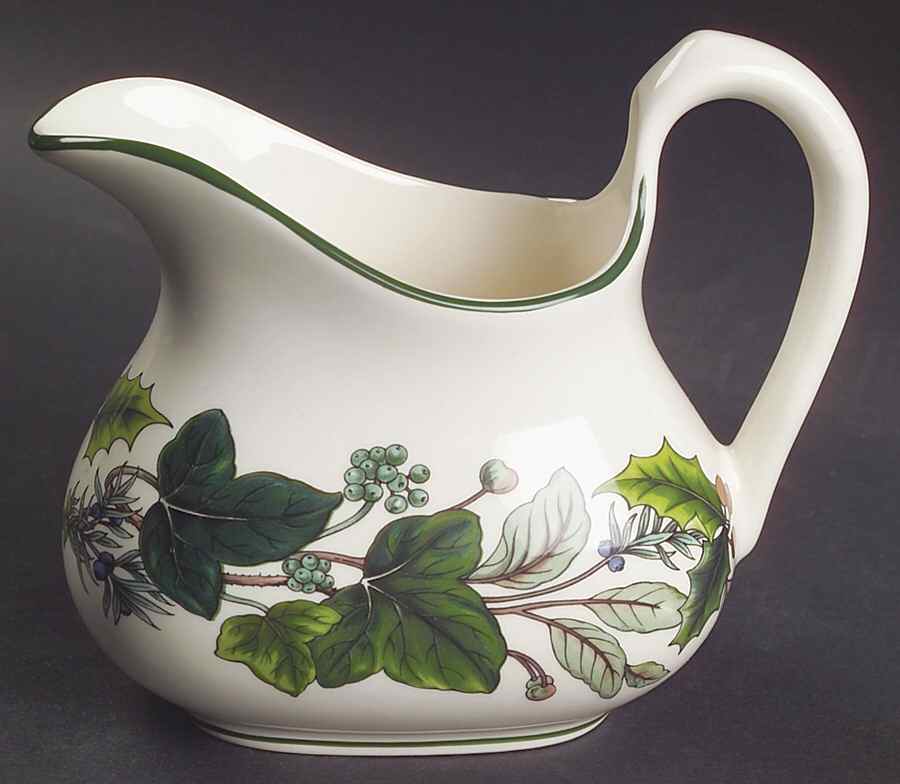 Green Garland Creamer by Spode-1