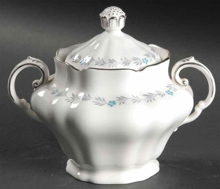 Lyric Sugar Bowl & Lid by Spode-1