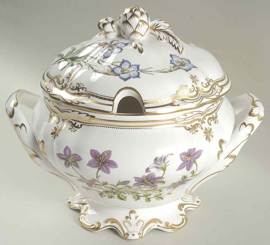 Stafford Flowers Tureen &  Lid by Spode-1
