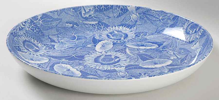 Sunflower (Blue Room Collection) 11" Pasta Serving Bowl by Spode-1