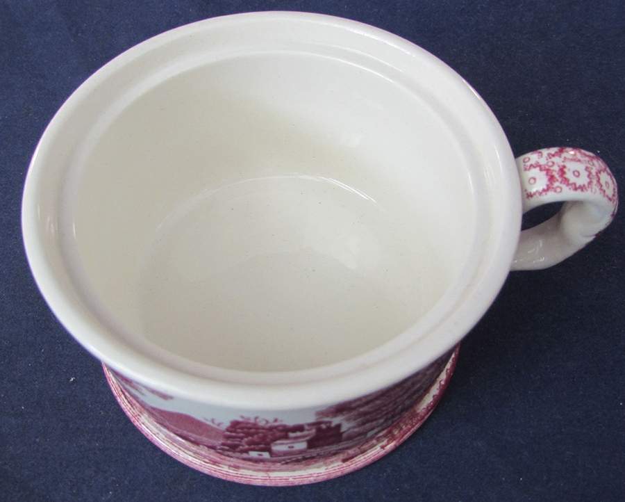 Tower Pink (Older Backstamp) Mustard Pot No Lid by Spode-1