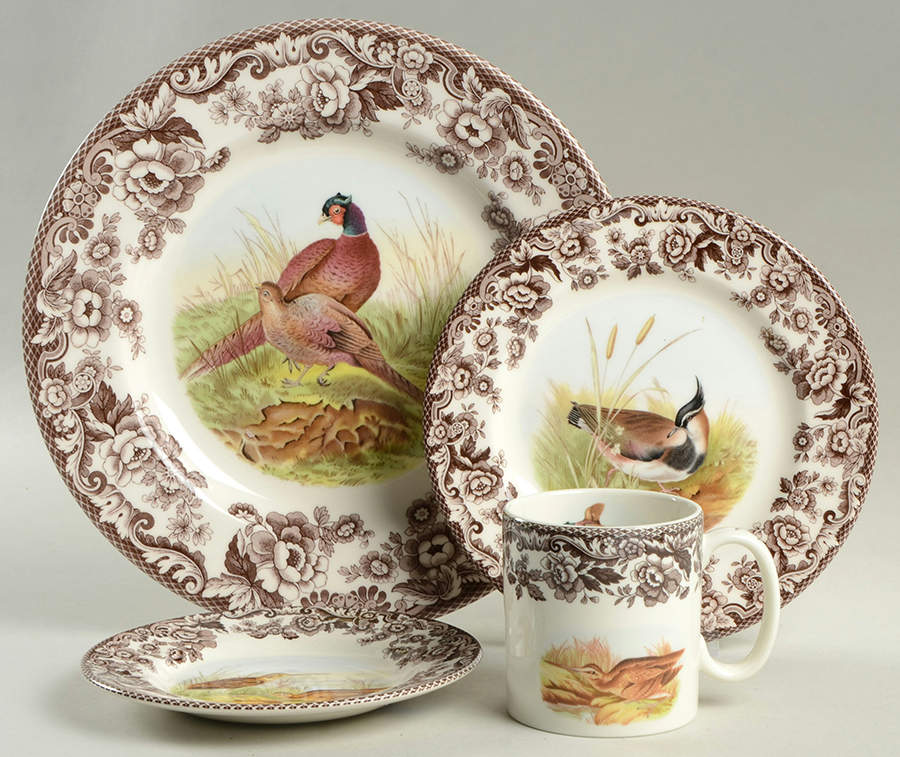 Woodland 4 Piece Place Setting by Spode-1