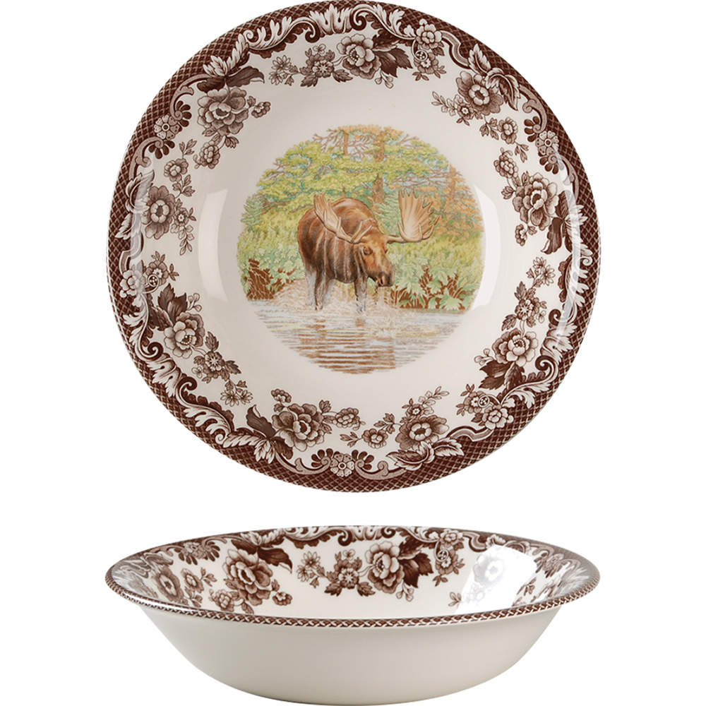 Woodland Coupe Cereal Bowl by Spode-1