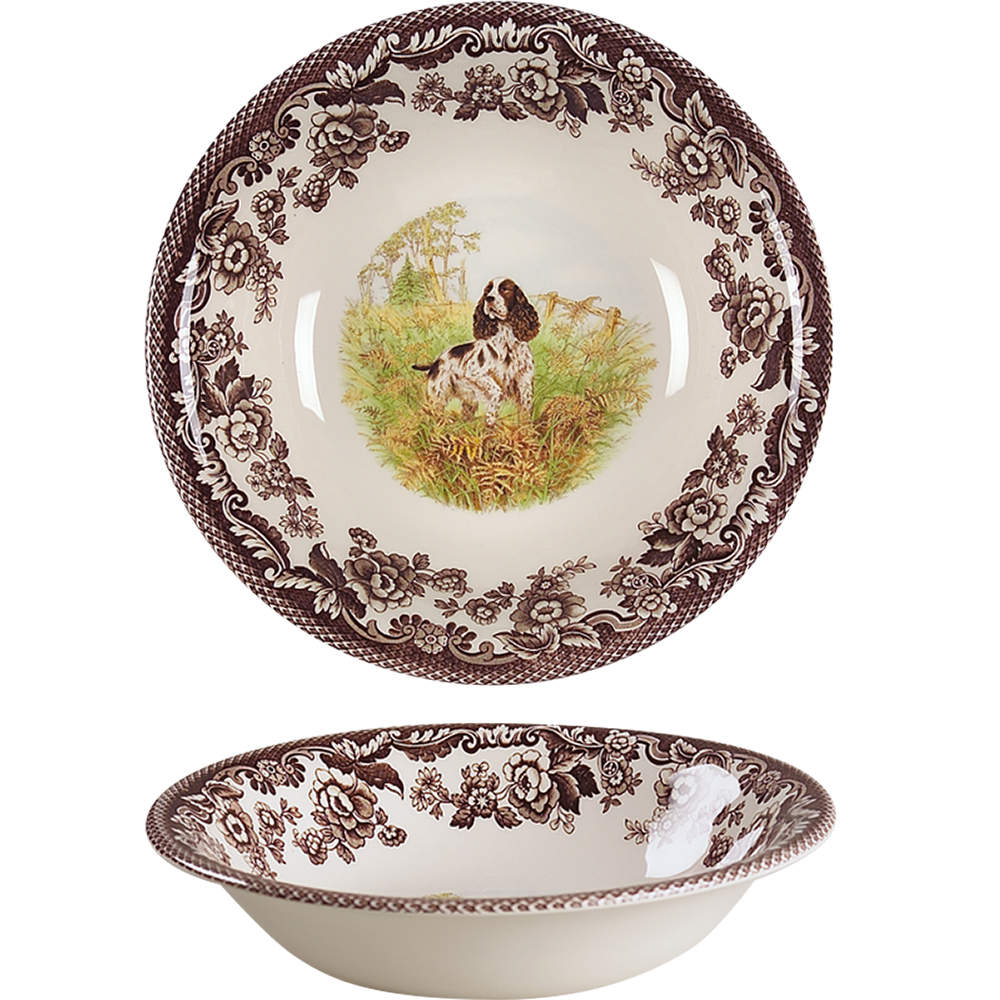 Woodland Coupe Cereal Bowl by Spode-1