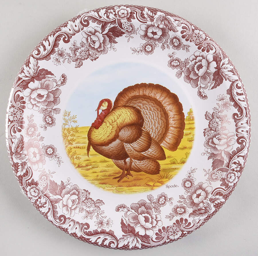 Woodland (Pack of 16) Paper Dinner Plates by Spode-1