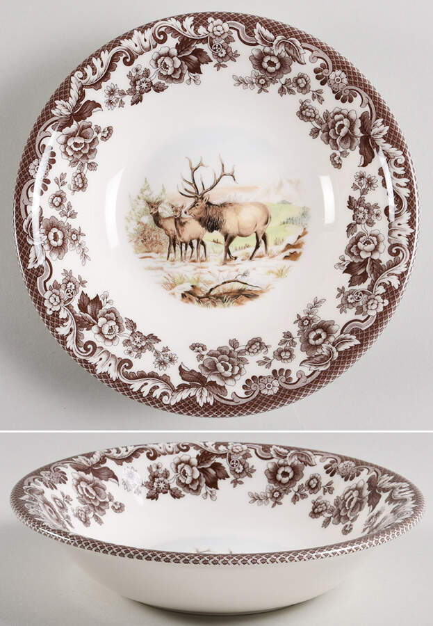 Woodland Coupe Cereal Bowl by Spode-1