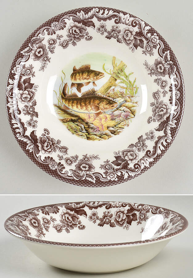 Woodland Coupe Cereal Bowl by Spode-1