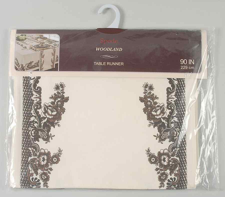 Woodland 14" X 90" Cloth Table Runner by Spode-1