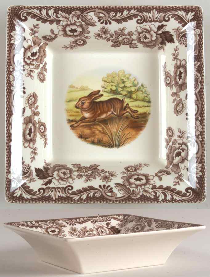 Woodland 6" Square Tray by Spode-1