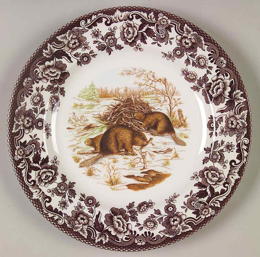 Woodland Salad Plate by Spode-1