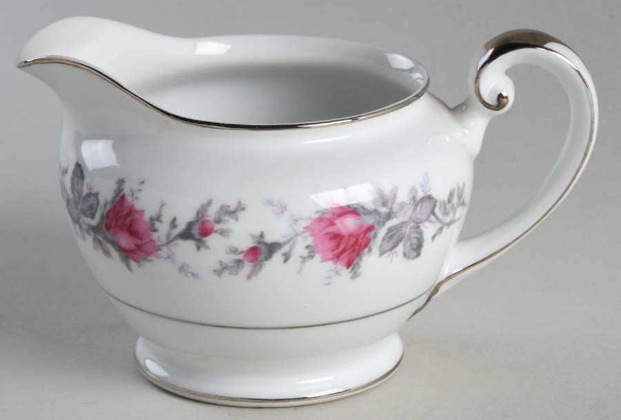Silverose Creamer by Spring China-1