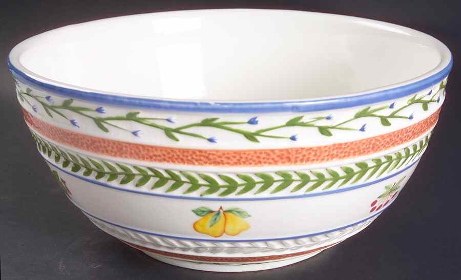 Fresh N' Fruity 10" Large Salad Serving Bowl by Strata Group-1