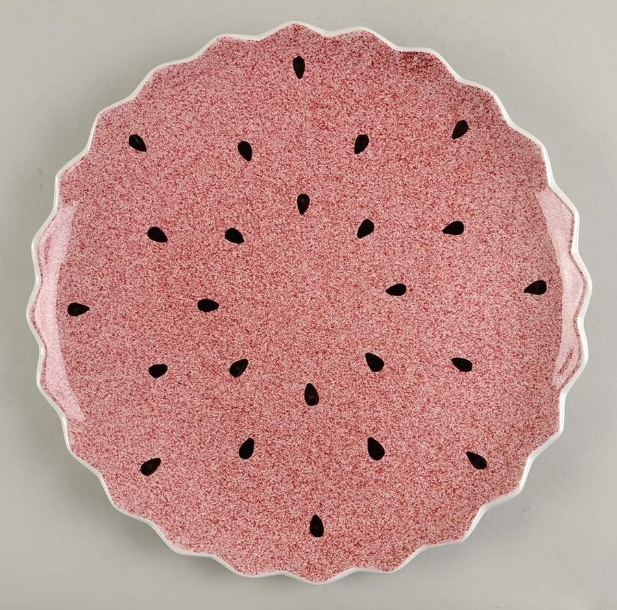 Ripe Watermelons 14" Chop Plate (Round Platter) by Strata Group-1