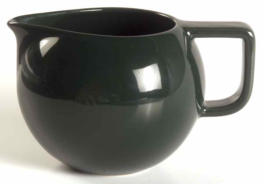Colorstone Hunter Green (Textured) Creamer by Sasaki-1