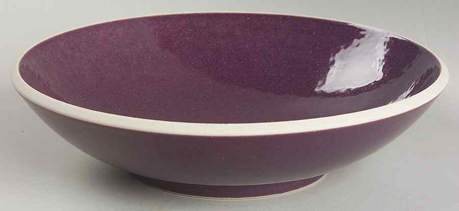 Colorstone Plum (Textured) Coupe Soup Bowl by Sasaki-1