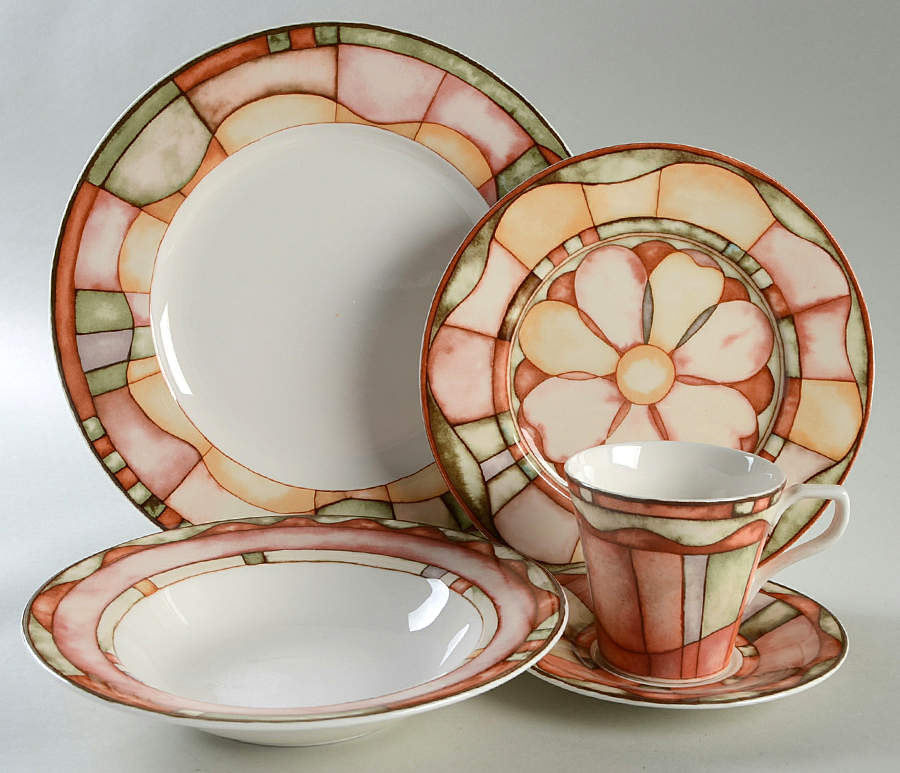 Magnolia 5 Piece Place Setting by Sasaki-1