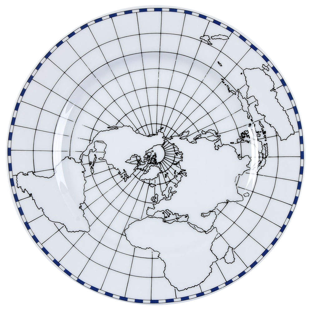 World View Salad Plate by Sasaki-1