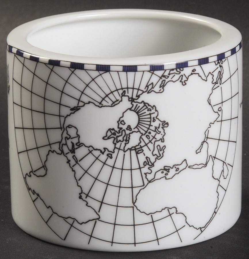 World View Sugar Bowl No Lid by Sasaki-1