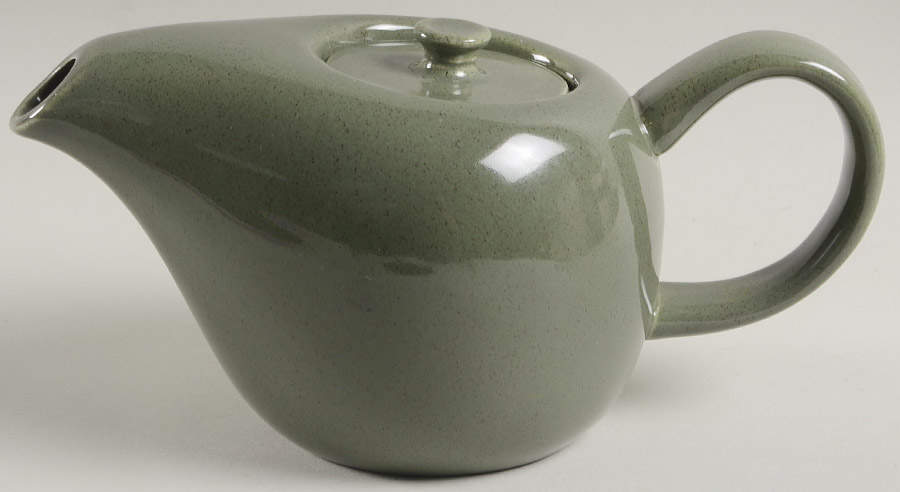 American Modern Cedar Green Mini Coffee Pot & Lid by Steubenville-1
