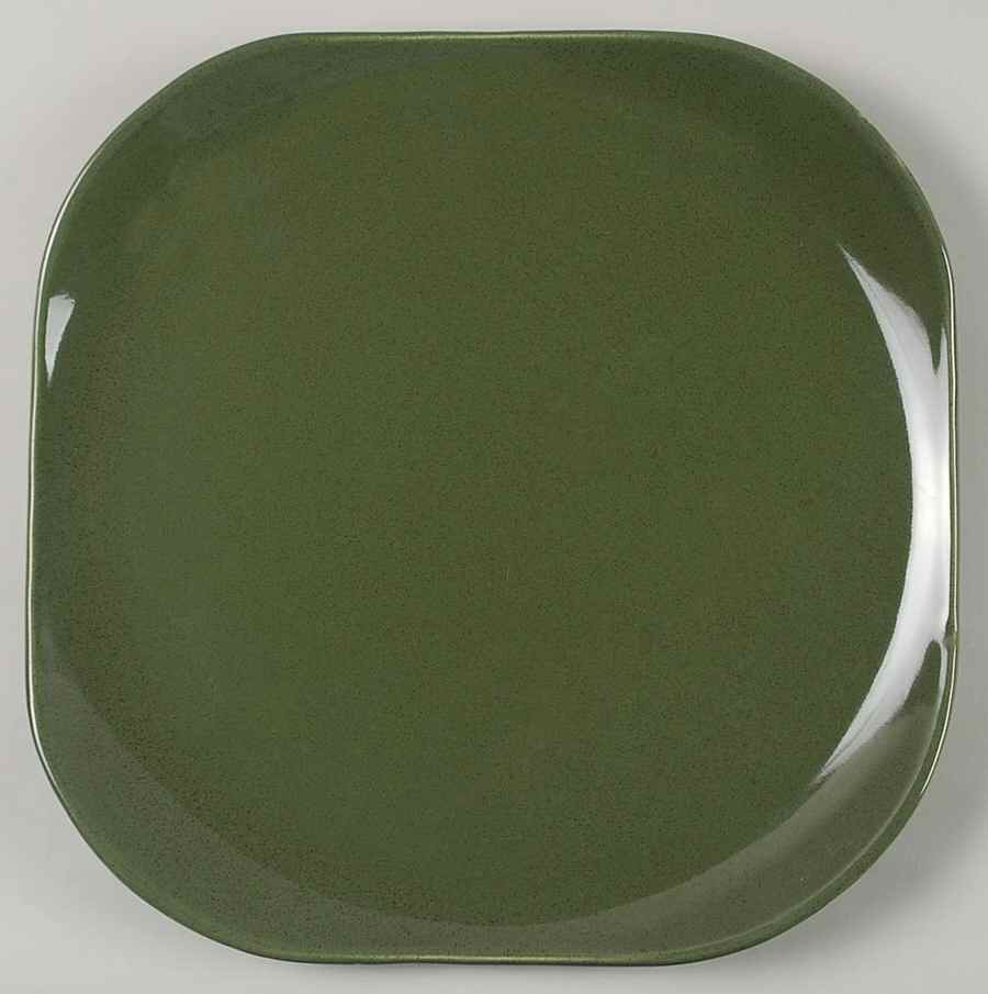 American Modern Cedar Green 12" Square Chop Plate by Steubenville-1