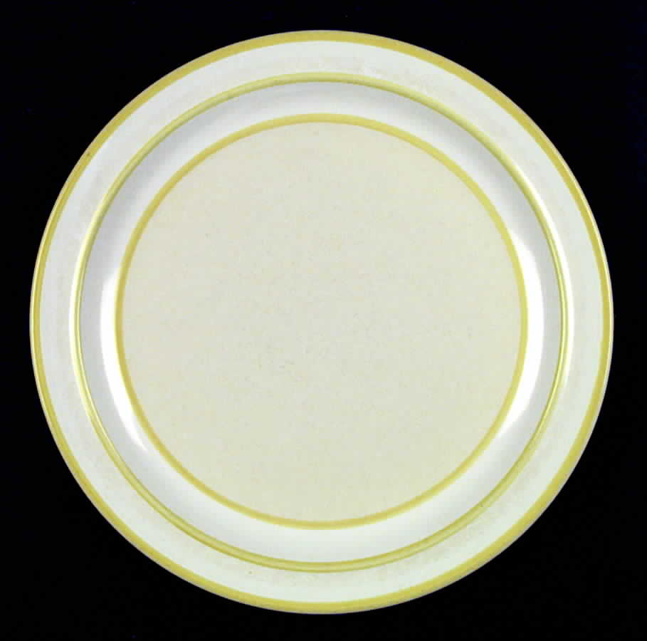 Carrousel Yellow Dinner Plate by Stonecrest (JI)-1
