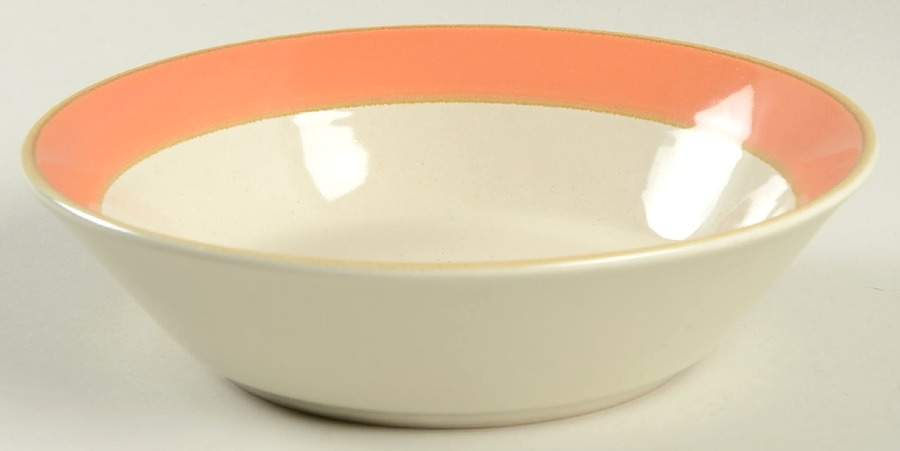 Peach Blossoms Coupe Cereal Bowl by Stonecrest (JI)-1