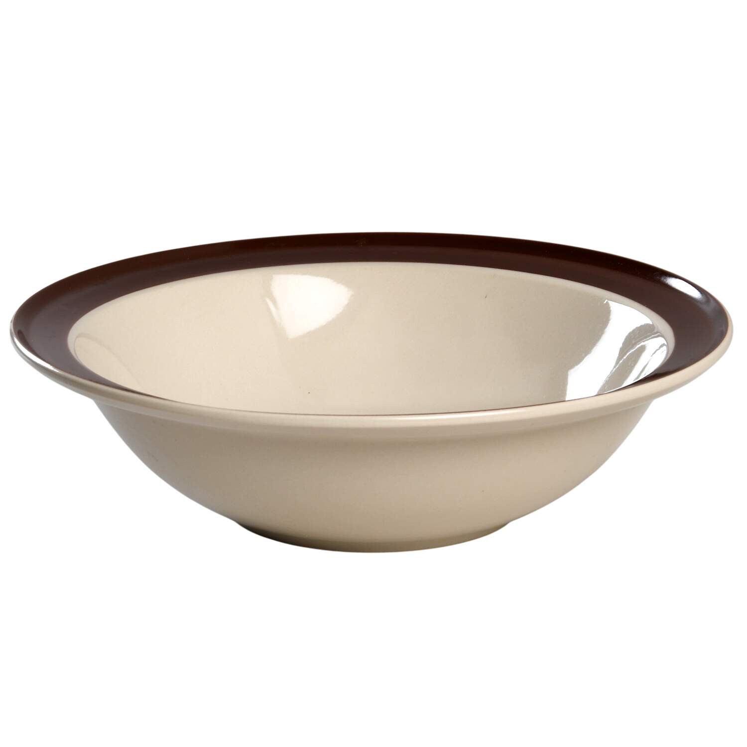 Sandpebbles Brown 9" Round Vegetable Bowl by Stonecrest (JI)-1